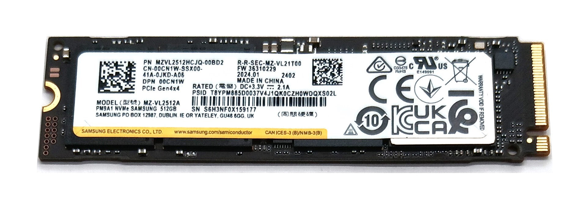 Drives & Storage>SSD Drives - Dell - 0CN1W - Open Box