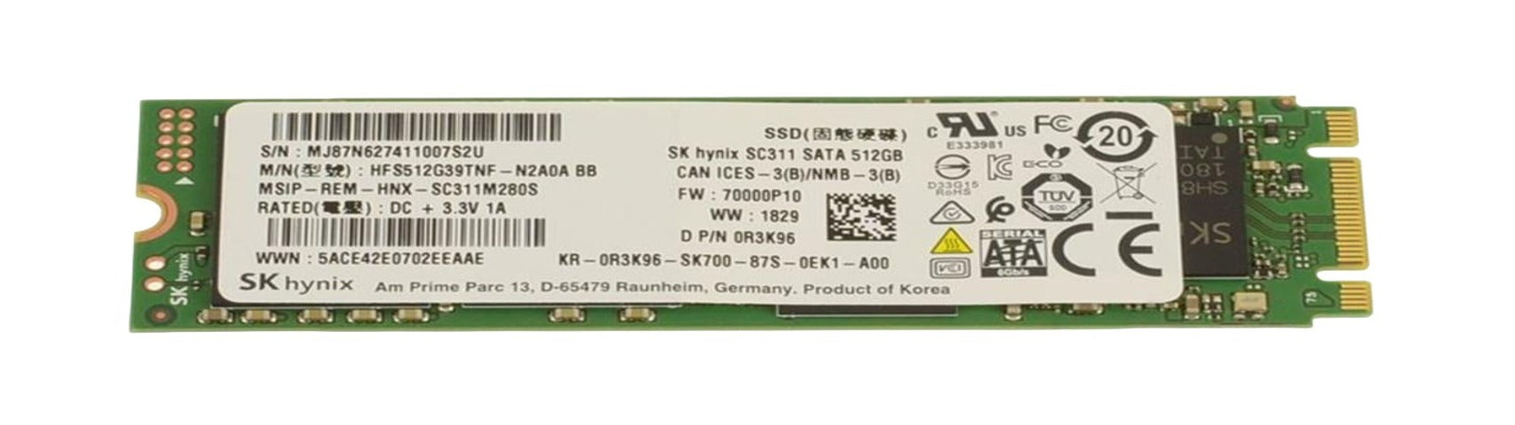 Drives-Storage-SSD-Drives--Dell--R3K96-Open-Box