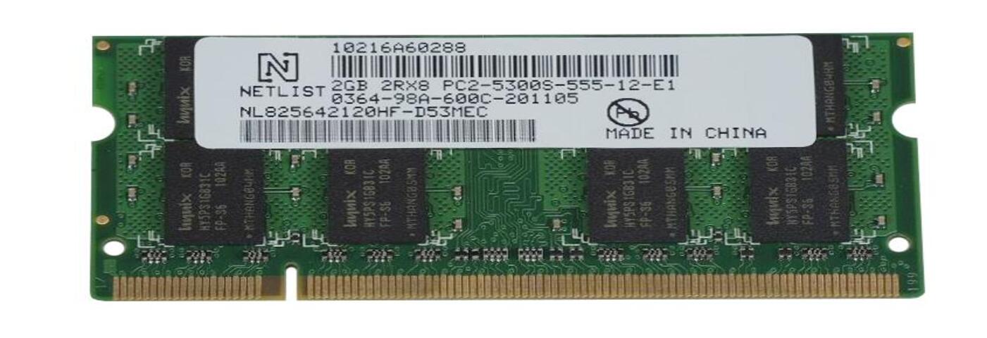 Memory-RAM--Desktop-Laptop--NETLIST--NL825642120HF-D53MEC-Open-Box