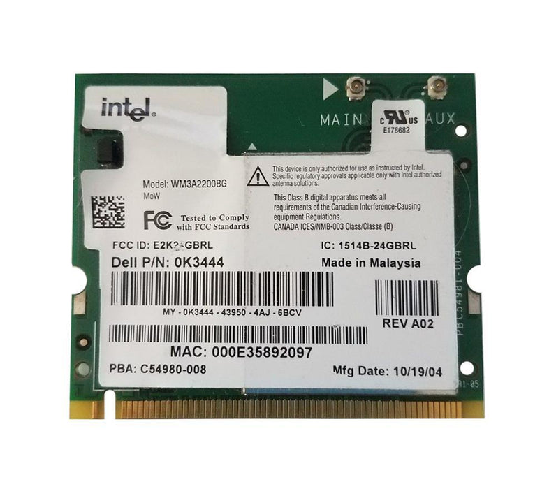 Networking-Ethernet-Network-Wireless-Cards--Dell--K3444-Open-Box