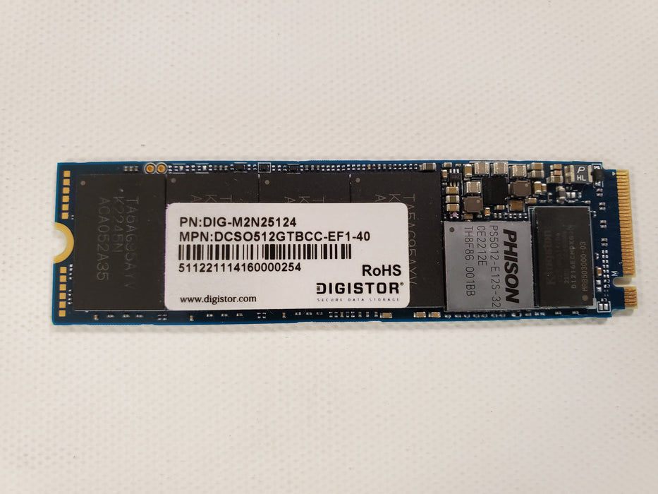 Drives & Storage>SSD Drives - DIGISTOR - DIG-M2N25124 - Open Box