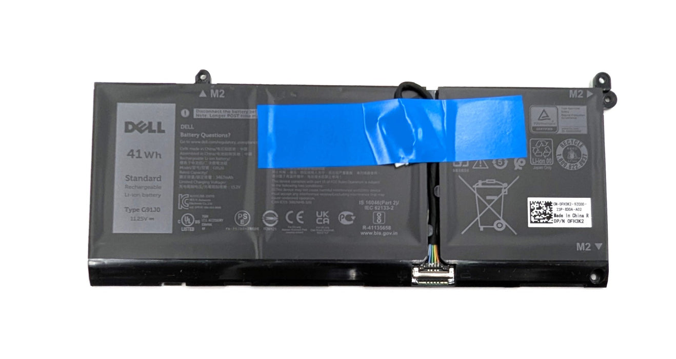 Components>Batteries>Laptops - Dell - FH3K2 - Open Box