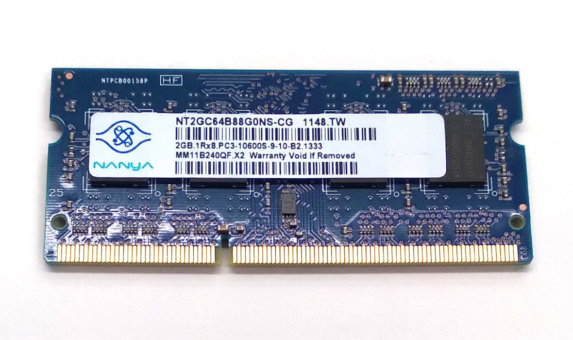 Memory>RAM - Desktop/Laptop - Nanya - NT2GC64B88G0NS-CG - Open Box
