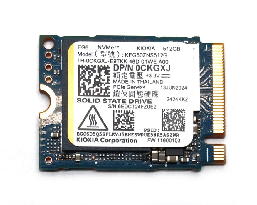 Drives & Storage>SSD Drives - Dell - CKGXJ - Open Box