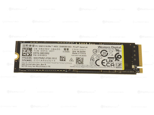 Drives & Storage>SSD Drives - Dell - 8D3R2 - Refurbished