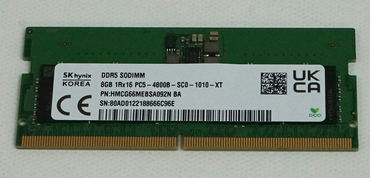 Memory>RAM - Desktop/Laptop - Hynix - HMCG66MEBSA092N-BA - Open Box