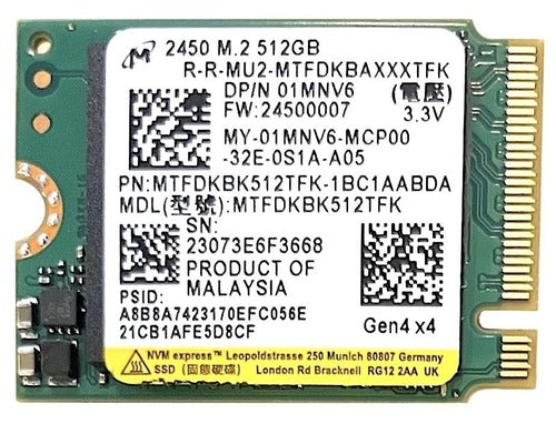 Drives & Storage>SSD Drives - Dell - 1MNV6 - Refurbished