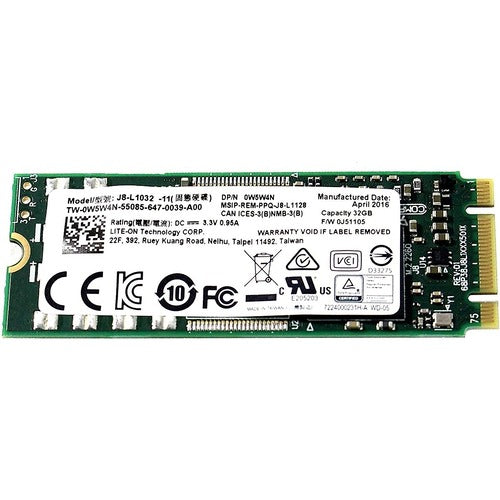 Drives & Storage>SSD Drives - Dell - W5W4N - Open Box