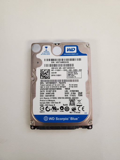 Drives & Storage>Internal Hard Drives>SATA - Dell - 1GDV1 - Refurbished
