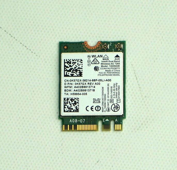 Networking>Ethernet / Network / Wireless Cards - Dell - K57GX - Open Box