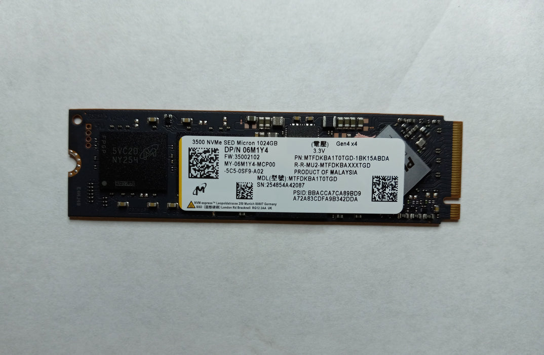 Drives & Storage>SSD Drives - Dell - 6M1Y4 - Open Box