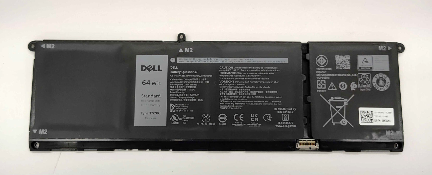 Components>Batteries>Laptops - Dell - N9XX1 - Refurbished