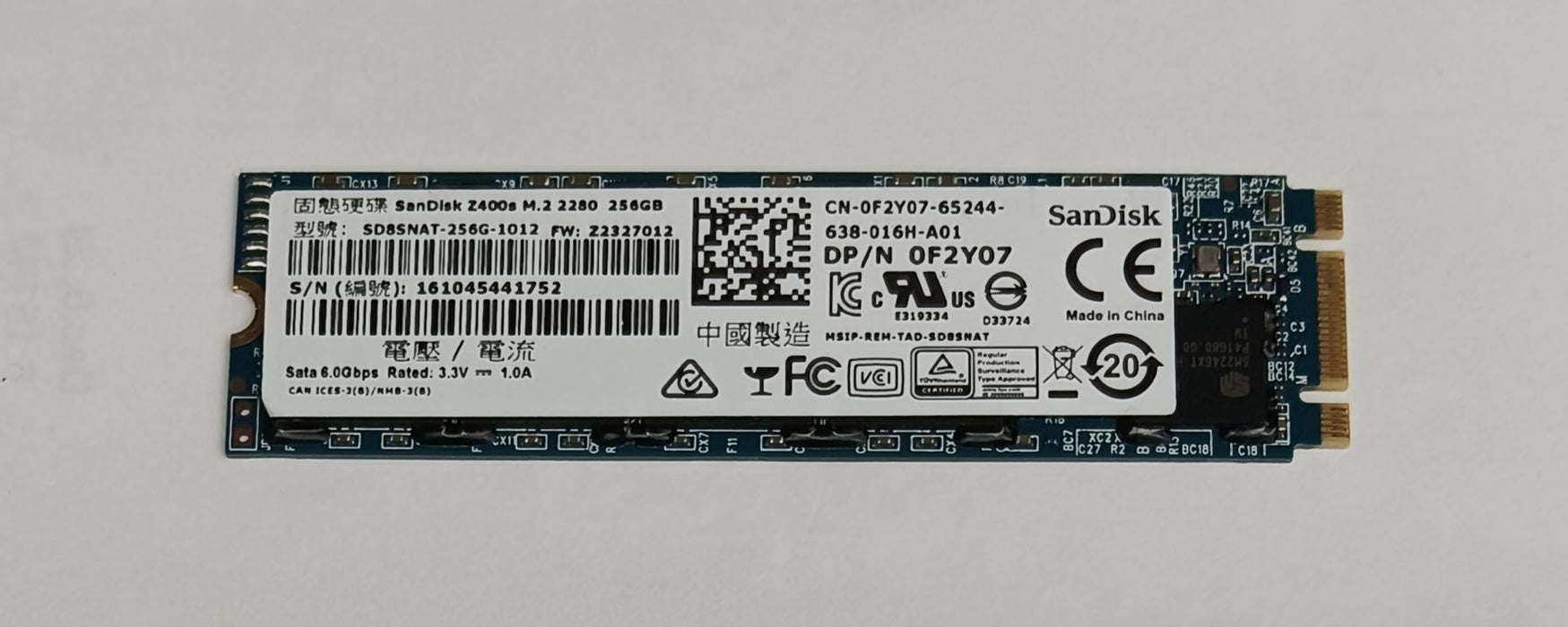 Drives-Storage-SSD-Drives--Dell--F2Y07-Open-Box