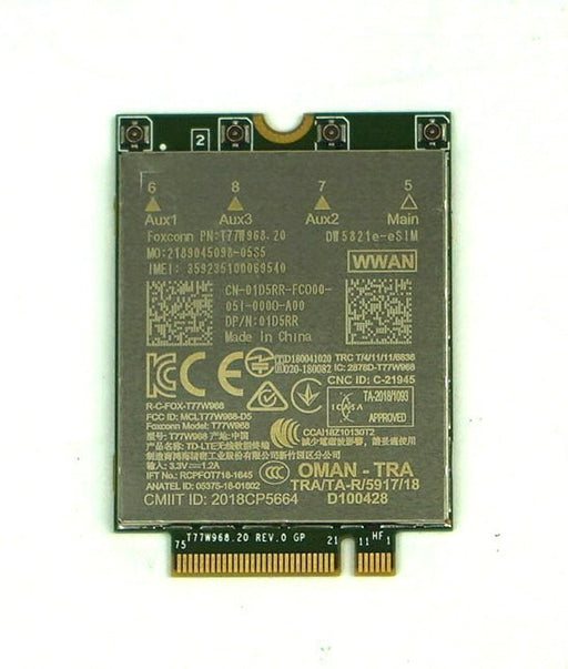 Networking-Ethernet-Network-Wireless-Cards--Dell--1D5RR-New