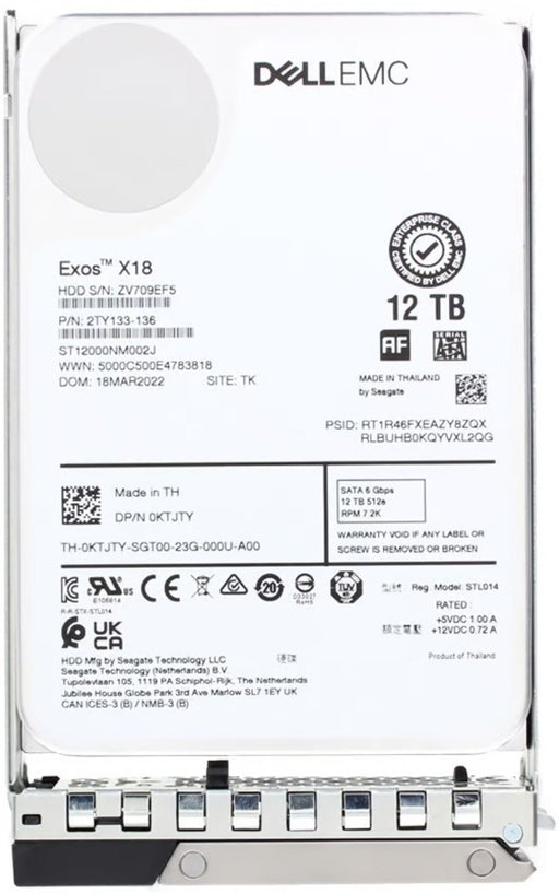 Servers-Drives-Storage--Dell--KTJTY-Open-Box