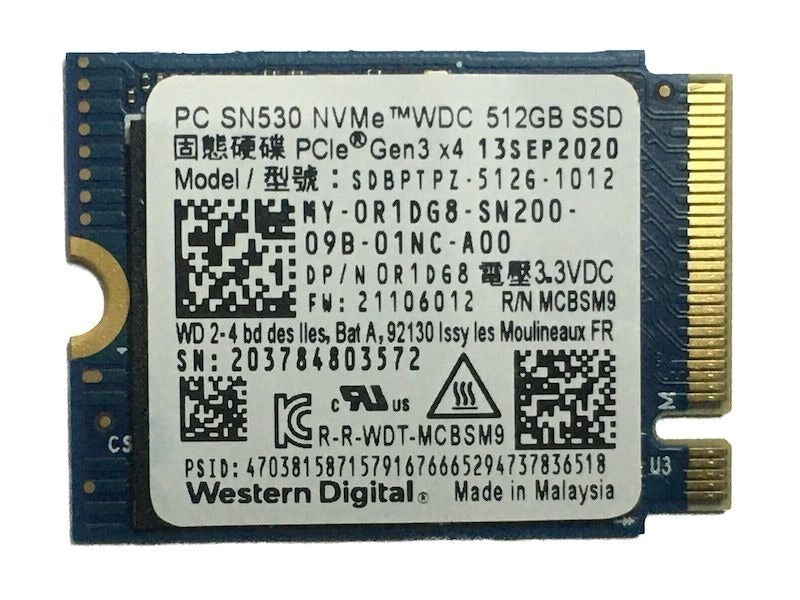 Drives-Storage-SSD-Drives--Dell--R1DG8-Open-Box
