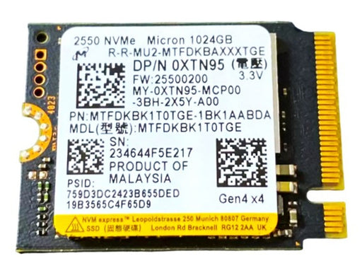Drives-Storage-SSD-Drives--Dell--XTN95-Open-Box