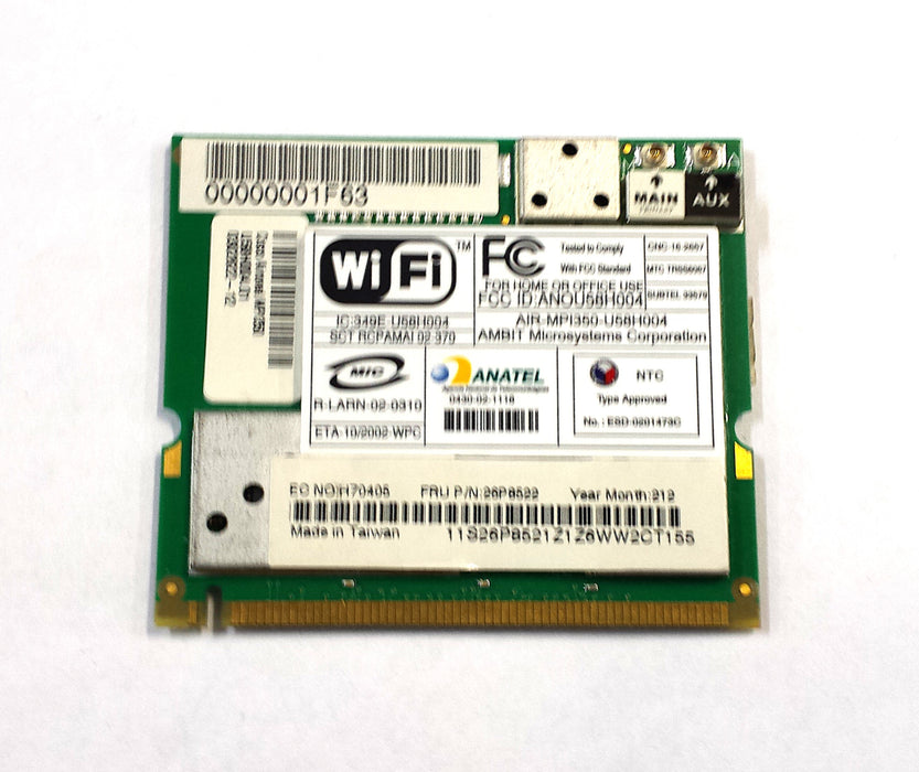 Networking>Ethernet / Network / Wireless Cards - Dell - 26P8522 - Open Box