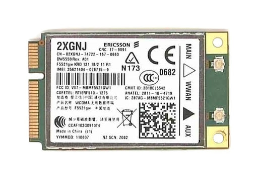 Networking-Ethernet-Network-Wireless-Cards--Dell--2XGNJ-Open-Box