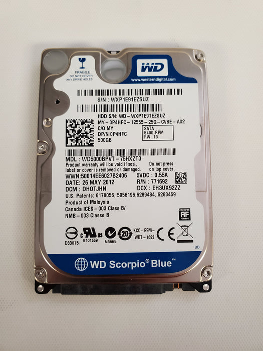 Drives & Storage>Removable Hard Drives - Dell - P4HFC - Open Box