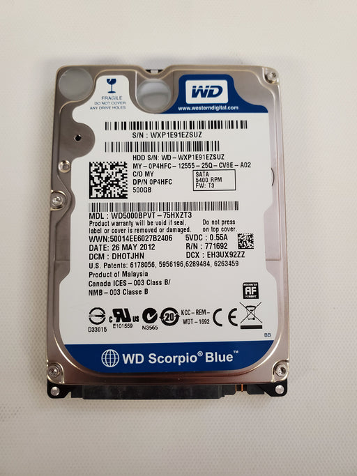 Drives & Storage>Removable Hard Drives - Dell - P4HFC - Open Box