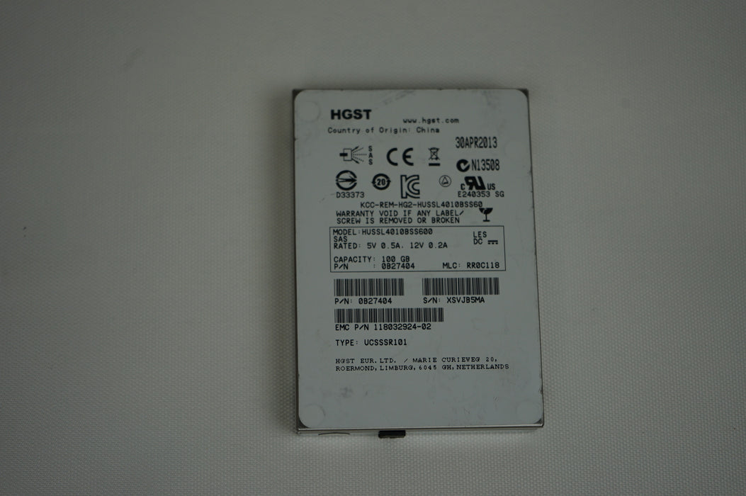 Drives & Storage>SSD Drives - Hitachi - HUSSL4010BSS600 - Open Box