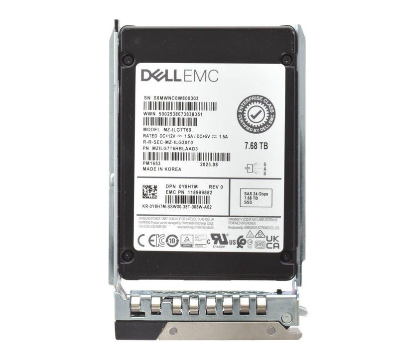 Drives-Storage-SSD-Drives--Dell--Y8H7M-Open-Box
