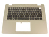 Components>Palmrest and Keyboard Assemblies - Dell - HNNFN - New