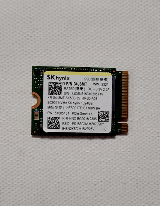 Drives & Storage>SSD Drives - Dell - 4J3MT - Refurbished