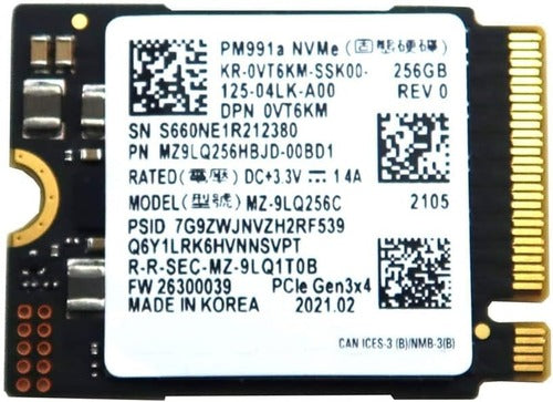 Drives & Storage>SSD Drives - Dell - VT6KM - Open Box