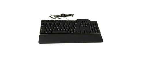 Dell XRD46 Wired USB Keyboard - Black - Smartcard Reader - Non Backlit - Qwerty - PC - Factory Sealed - 1