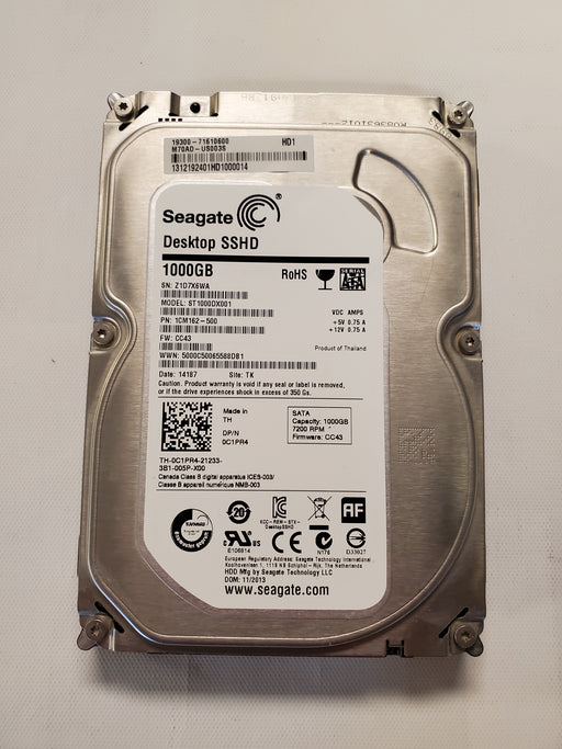 Drives & Storage>Internal Hard Drives>SATA - Dell - C1PR4 - Open Box
