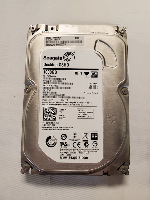 Drives & Storage>Internal Hard Drives>SATA - Dell - C1PR4 - Open Box