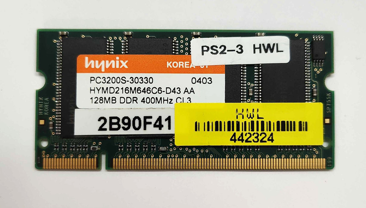 Memory>RAM - Desktop/Laptop - Hynix - HYMD216M646C6-D43 - Open Box