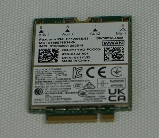 Laptops>Communications>Wireless - Dell - Y1YVD - Open Box