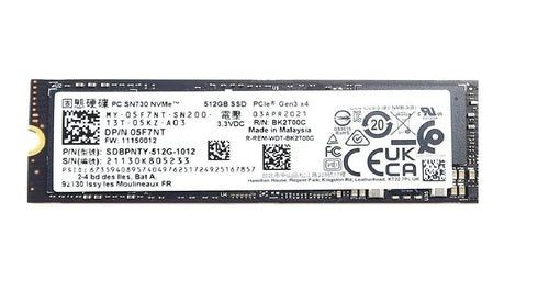Drives & Storage>SSD Drives - Dell - 5F7NT - Refurbished