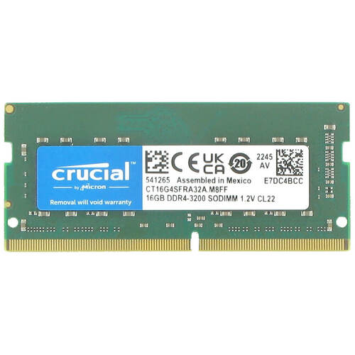 Memory>RAM - Desktop/Laptop - Crucial Technology - CT16G4SFRA32A.M8FF - Open Box