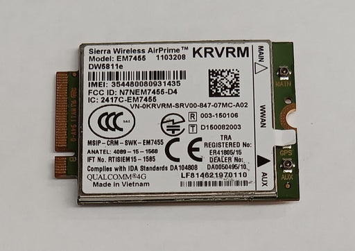 Laptops>Communications>Wireless - Dell - KRVRM - Open Box