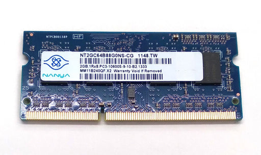Memory>RAM - Desktop/Laptop - Nanya - NT2GC64B88G0NS-CG - Open Box
