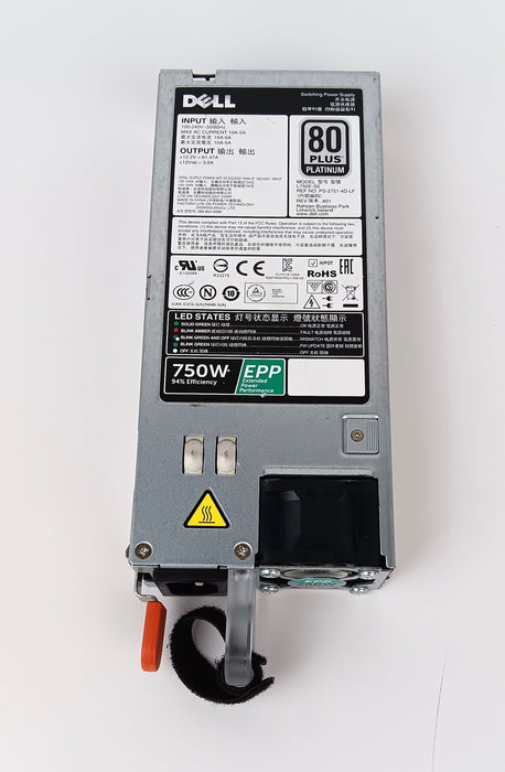 Servers>Server Options>Power Supplies - Dell - HTRH4 - Open Box