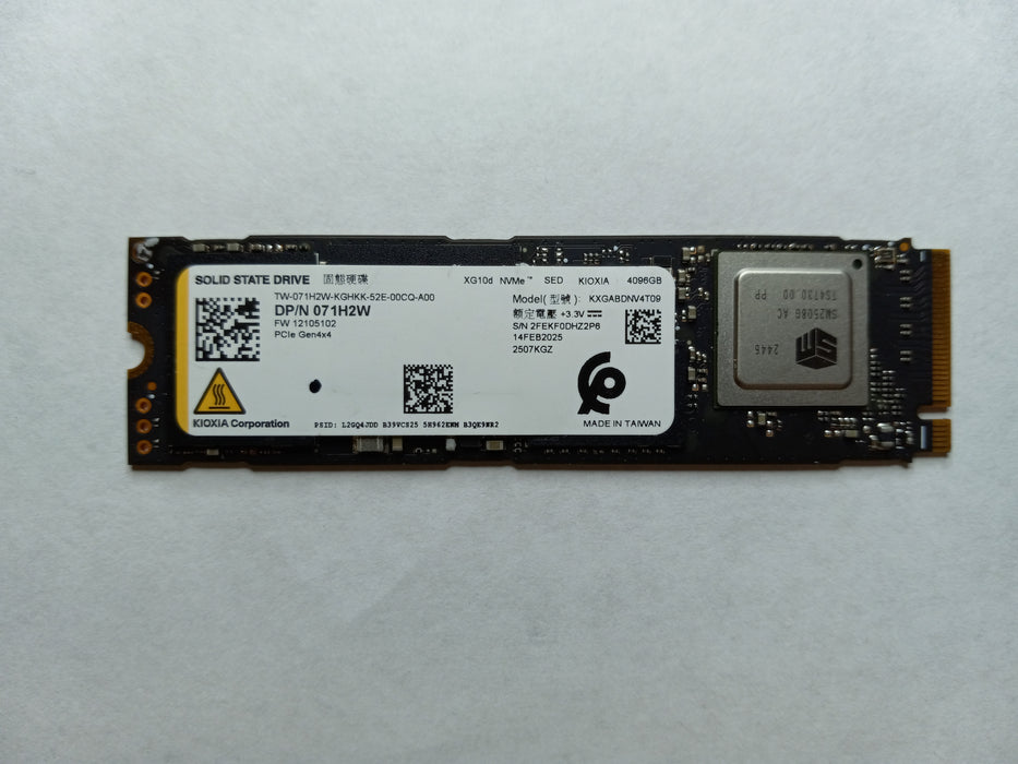 Drives & Storage>SSD Drives - Dell - 71H2W - Open Box