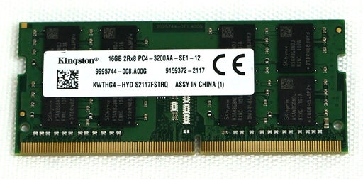 Memory>RAM - Desktop/Laptop - Kingston Technology - KWTHG4-HYD - Open Box
