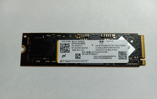Drives & Storage>SSD Drives - Dell - 6JRND - Open Box