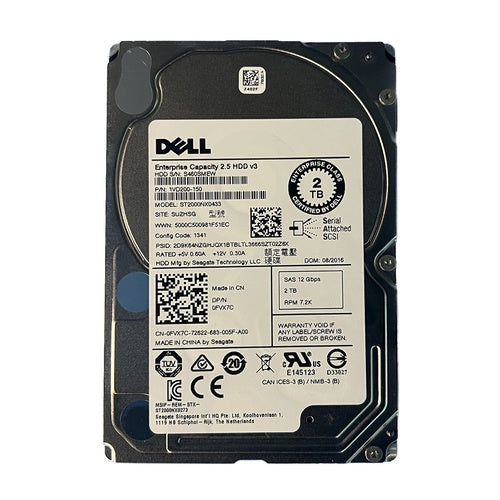 Servers>Drives & Storage - Dell - 1VD200 - Open Box
