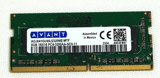 Memory>RAM - Desktop/Laptop - Avant - AOJ641GU49J2320NE-MTF - Open Box