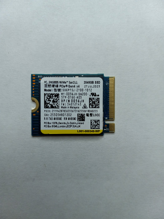 Drives & Storage>SSD Drives - Dell - 05GJH - Open Box
