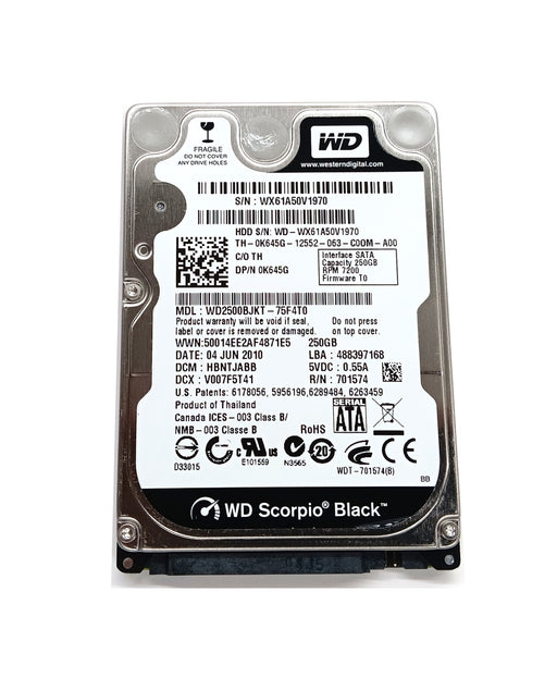Drives & Storage>Internal Hard Drives>SATA - Dell - K645G - Open Box