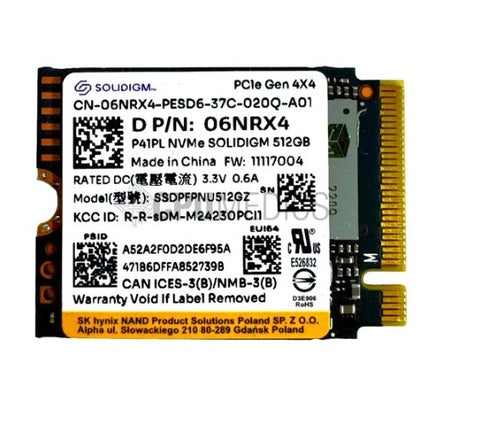 Drives & Storage>SSD Drives - Dell - 6NRX4 - Open Box
