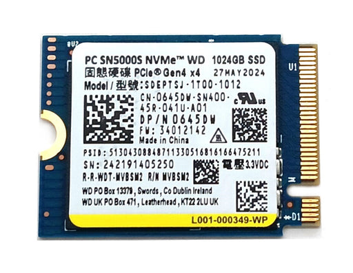 Drives & Storage>SSD Drives - Dell - 645DW - Open Box