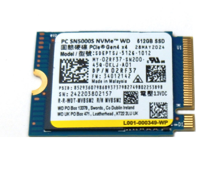 Drives & Storage>SSD Drives - Dell - 2RF37 - Open Box